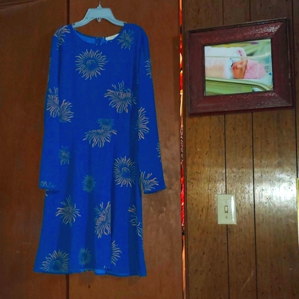 Beautiful Blue Dress Loft